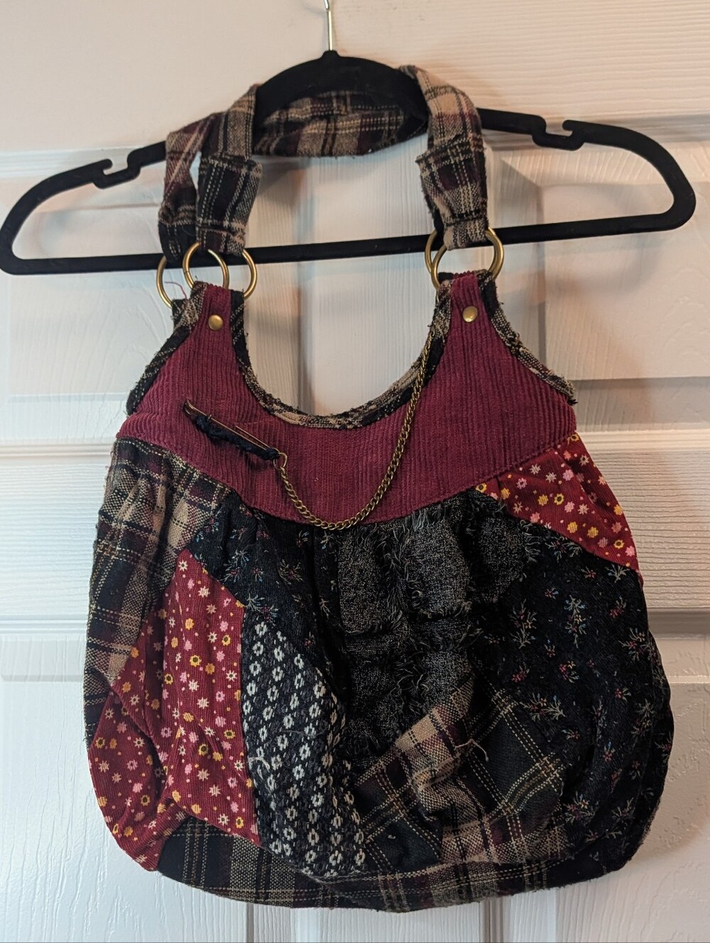 Boho Woven Shoulder Bag Purse Multicolor Southwestern Hippie Festival Handbag